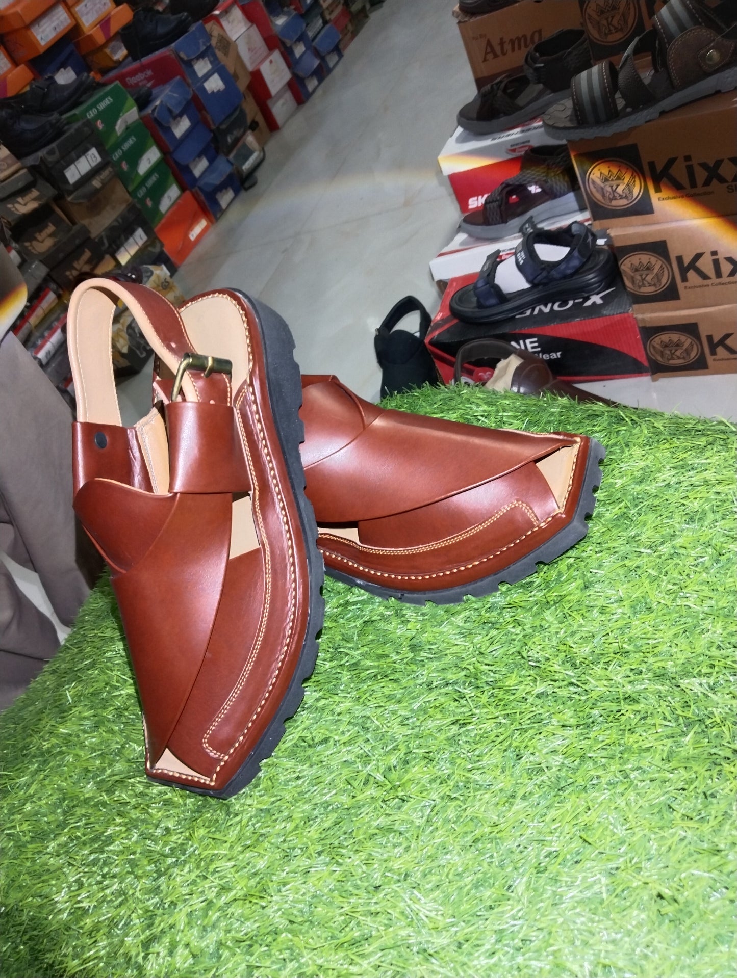 Double sole - Zalmi Dark Brown