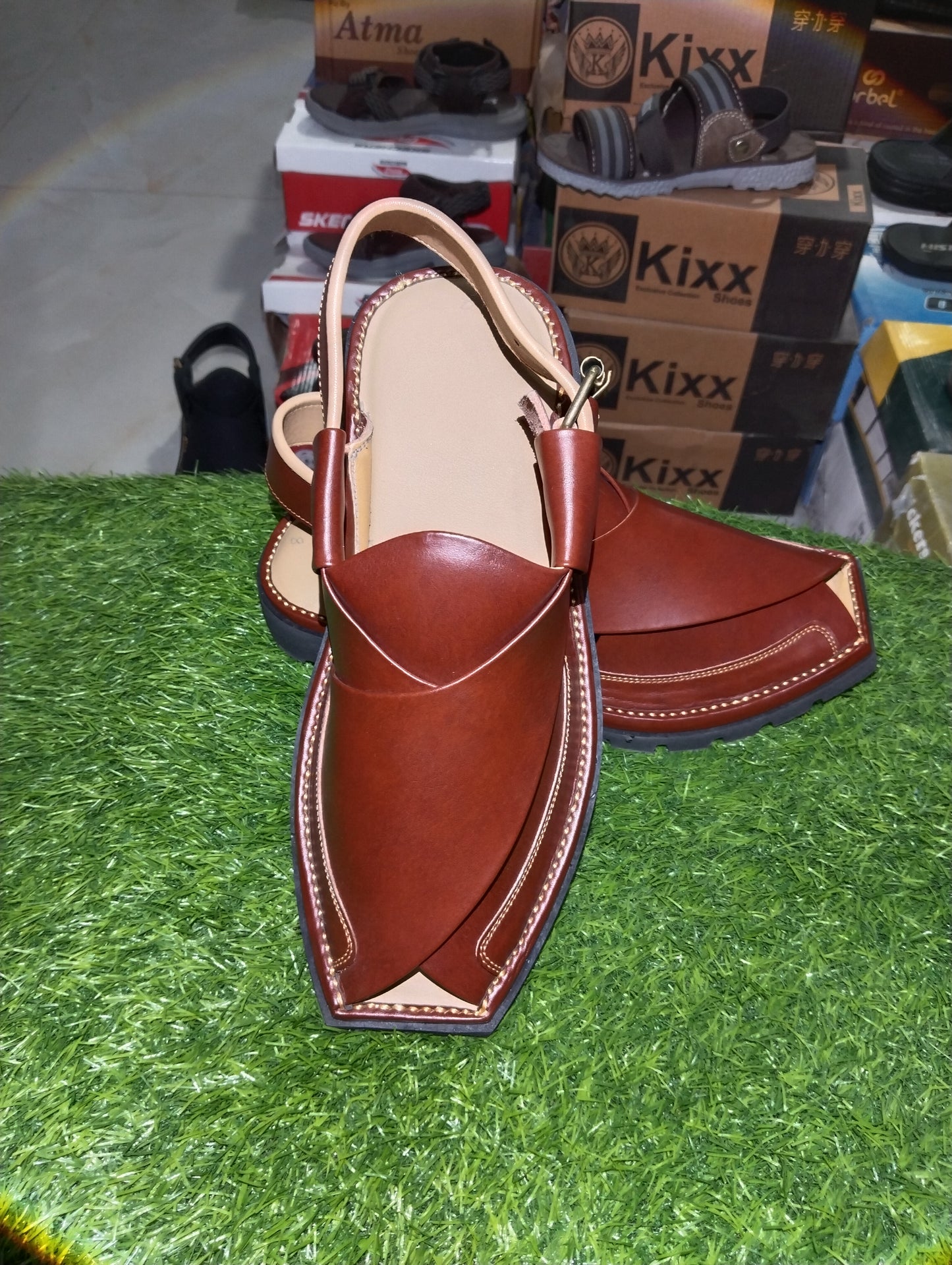 Double sole - Zalmi Dark Brown