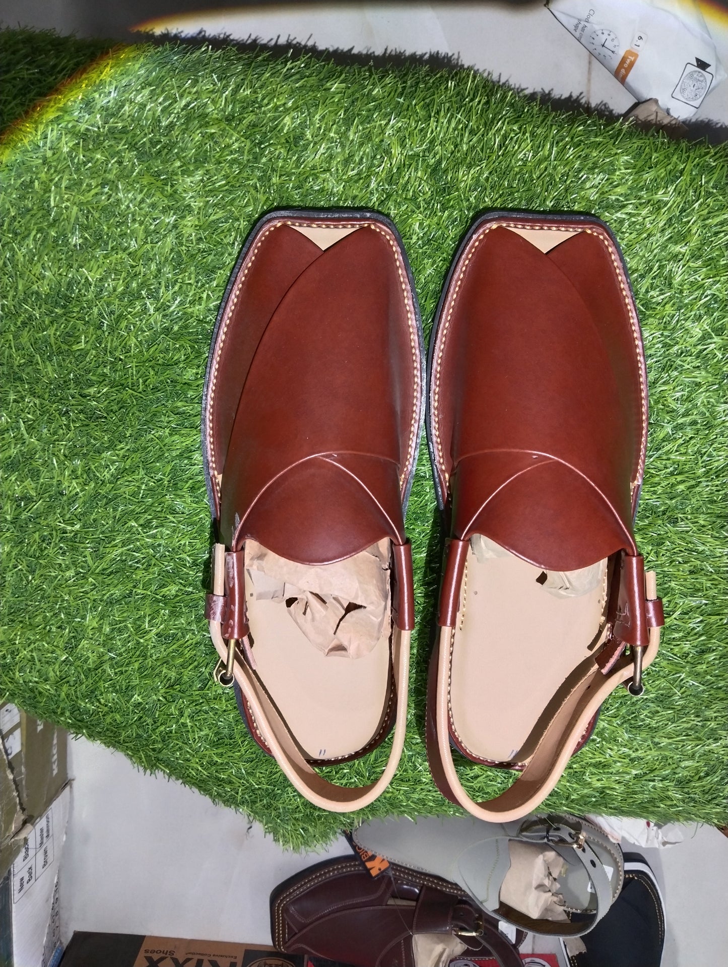 Charsada Chappal Brown - Double Soft Sole